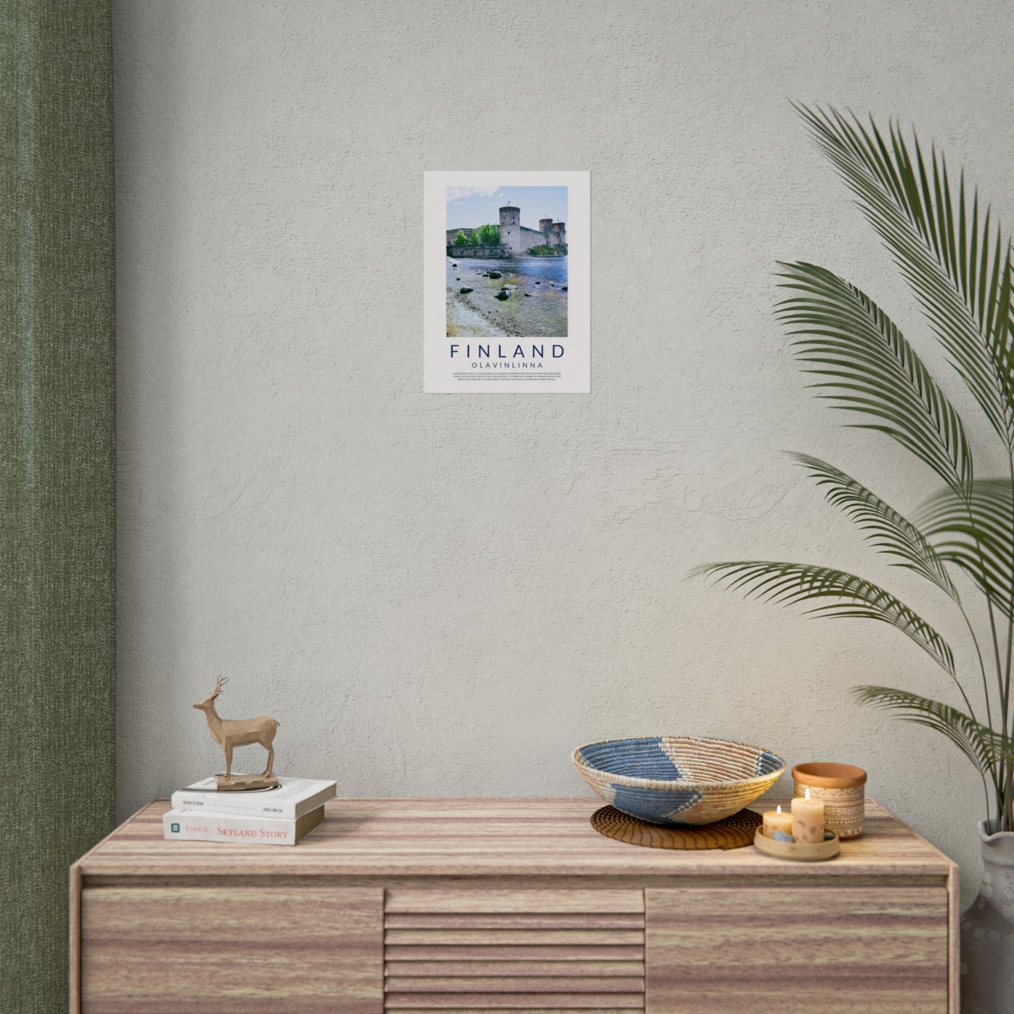 Finland Castles: Olavinlinna Poster