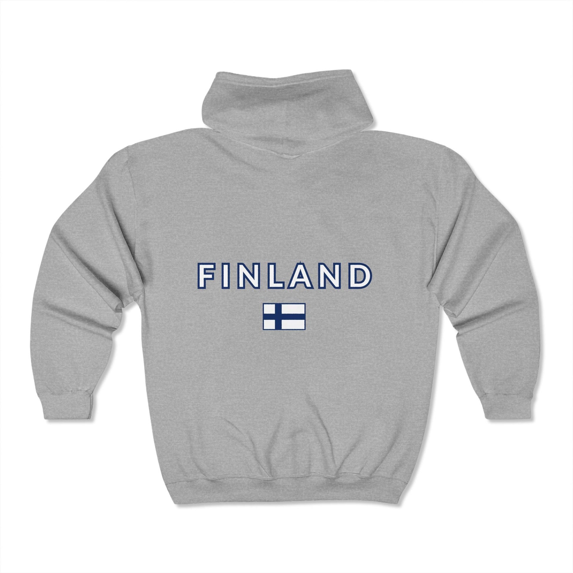 Unisex Heavy Blend™ Full Zip Hooded Sweatshirt - Feels like Finland