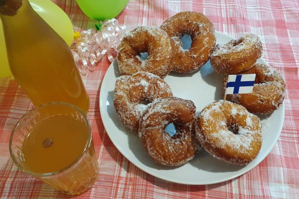 Finnish Traditional May Day Donuts - Feels like Finland