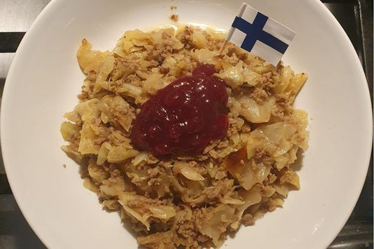 Traditional Finnish Cabbage Casserole recipe - Feels like Finland