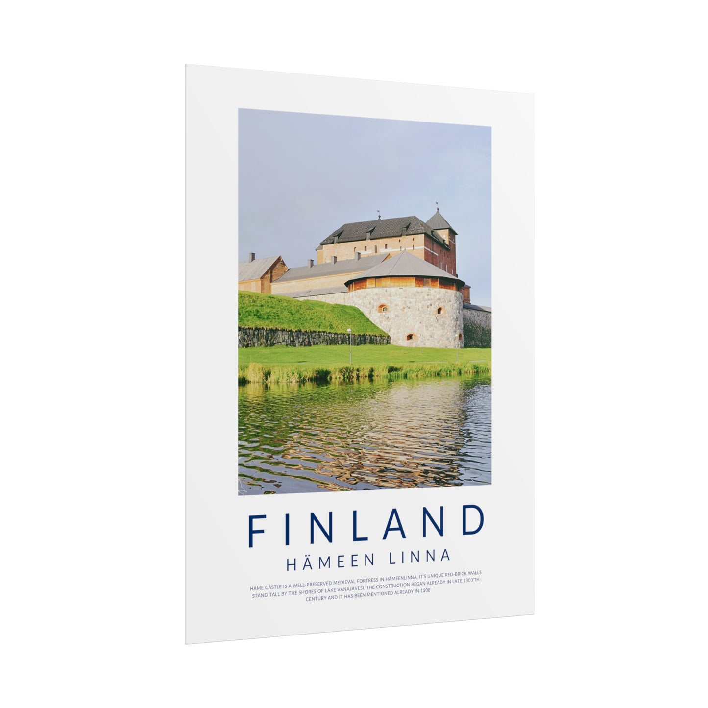 Finland Castles: Hämeen Linna Poster