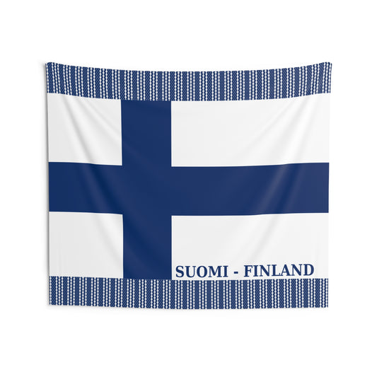 Suomi-Finland, Indoor Wall Tapestry