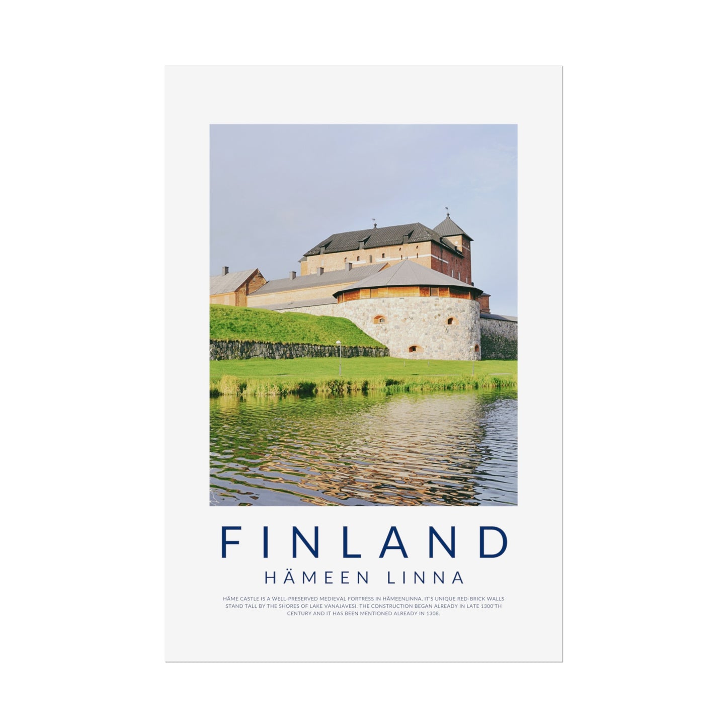 Finland Castles: Hämeen Linna Poster