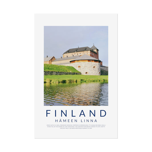 Finland Castles: Hämeen Linna Poster