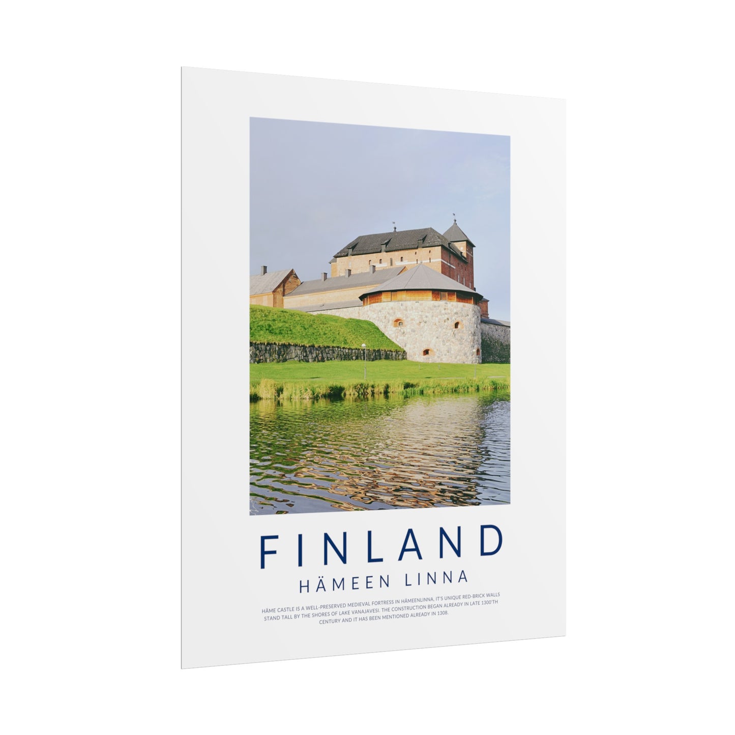 Finland Castles: Hämeen Linna Poster