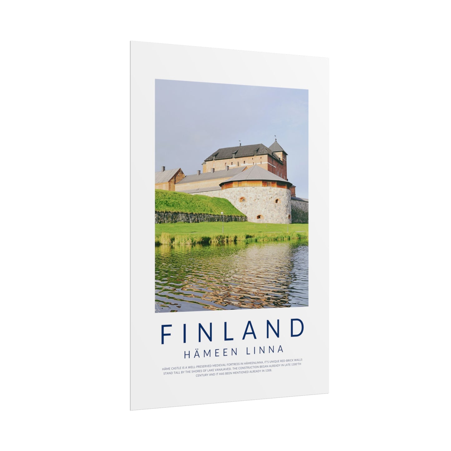 Finland Castles: Hämeen Linna Poster