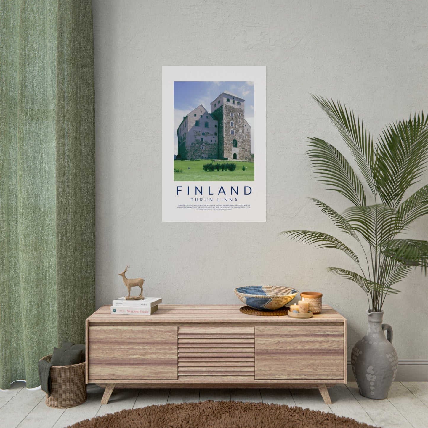 Finland Castles: Turun Linna Poster