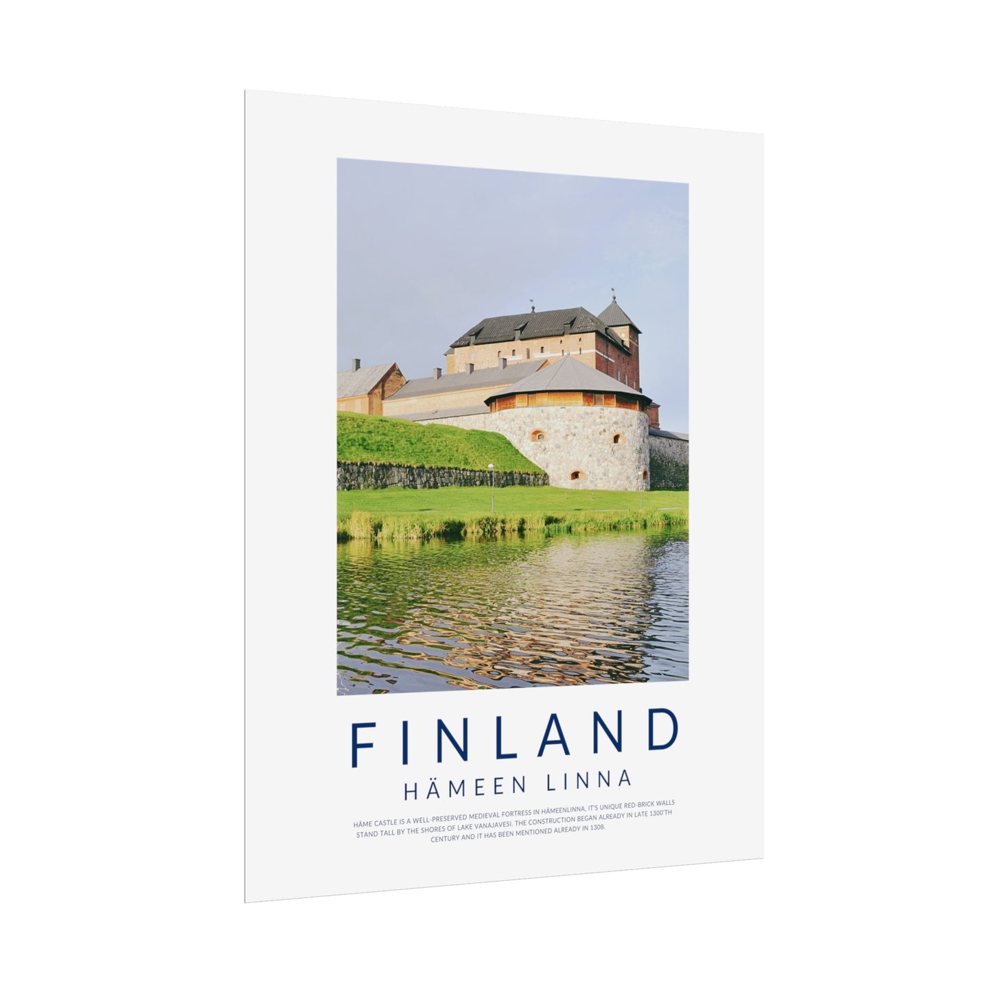 Finland Castles: Hämeen Linna Poster