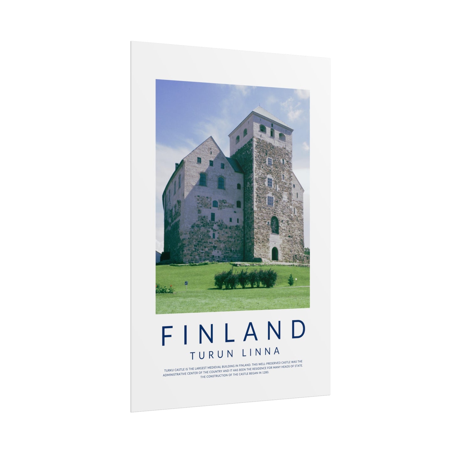 Finland Castles: Turun Linna Poster