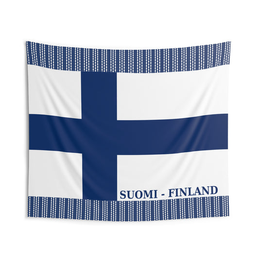 Suomi-Finland, Indoor Wall Tapestry