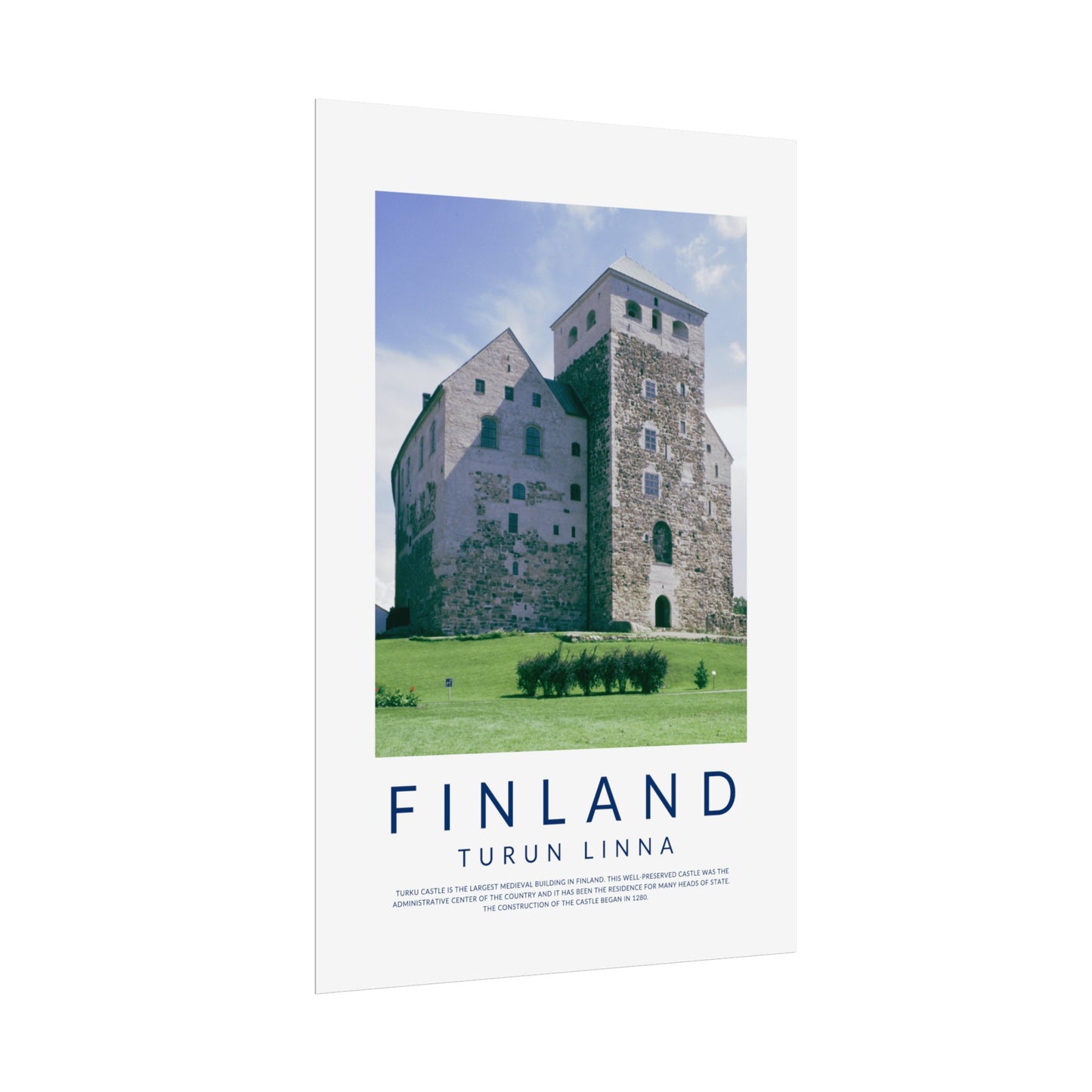 Finland Castles: Turun Linna Poster