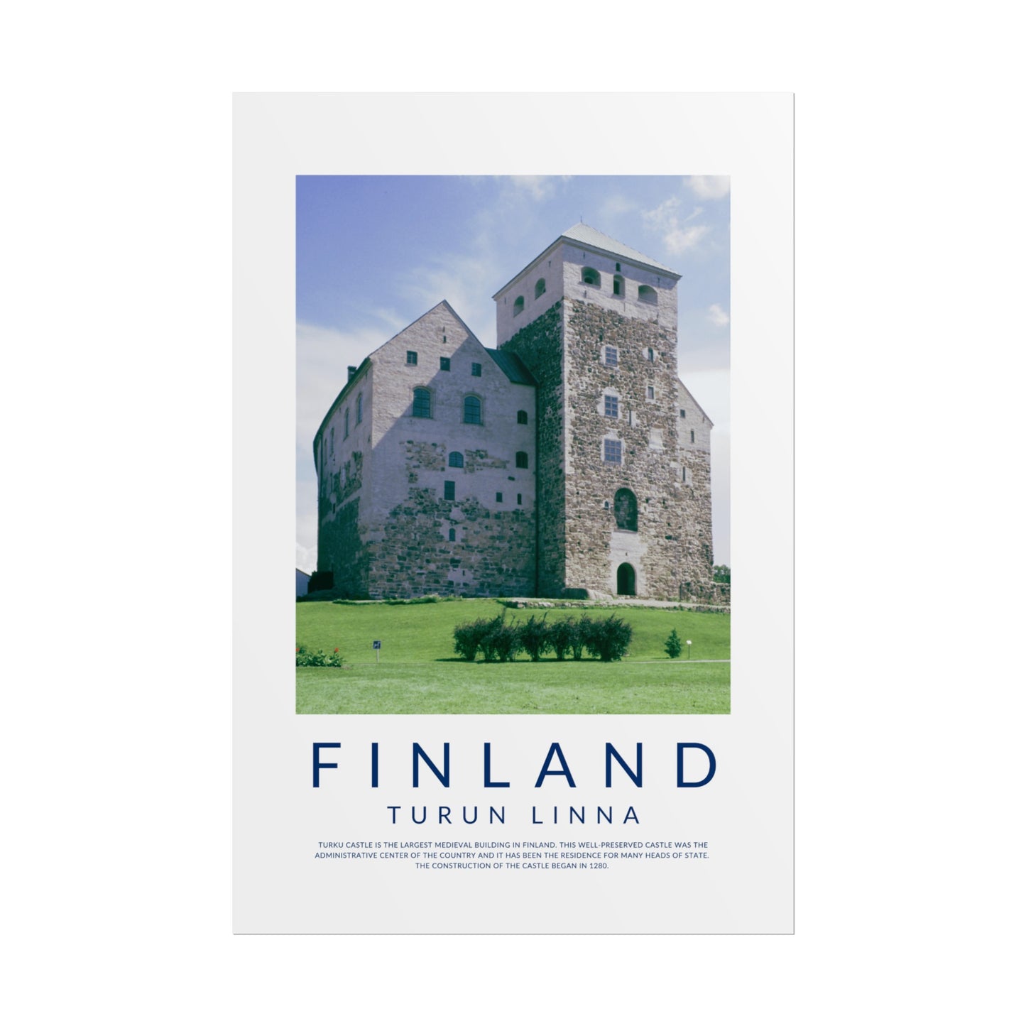 Finland Castles: Turun Linna Poster