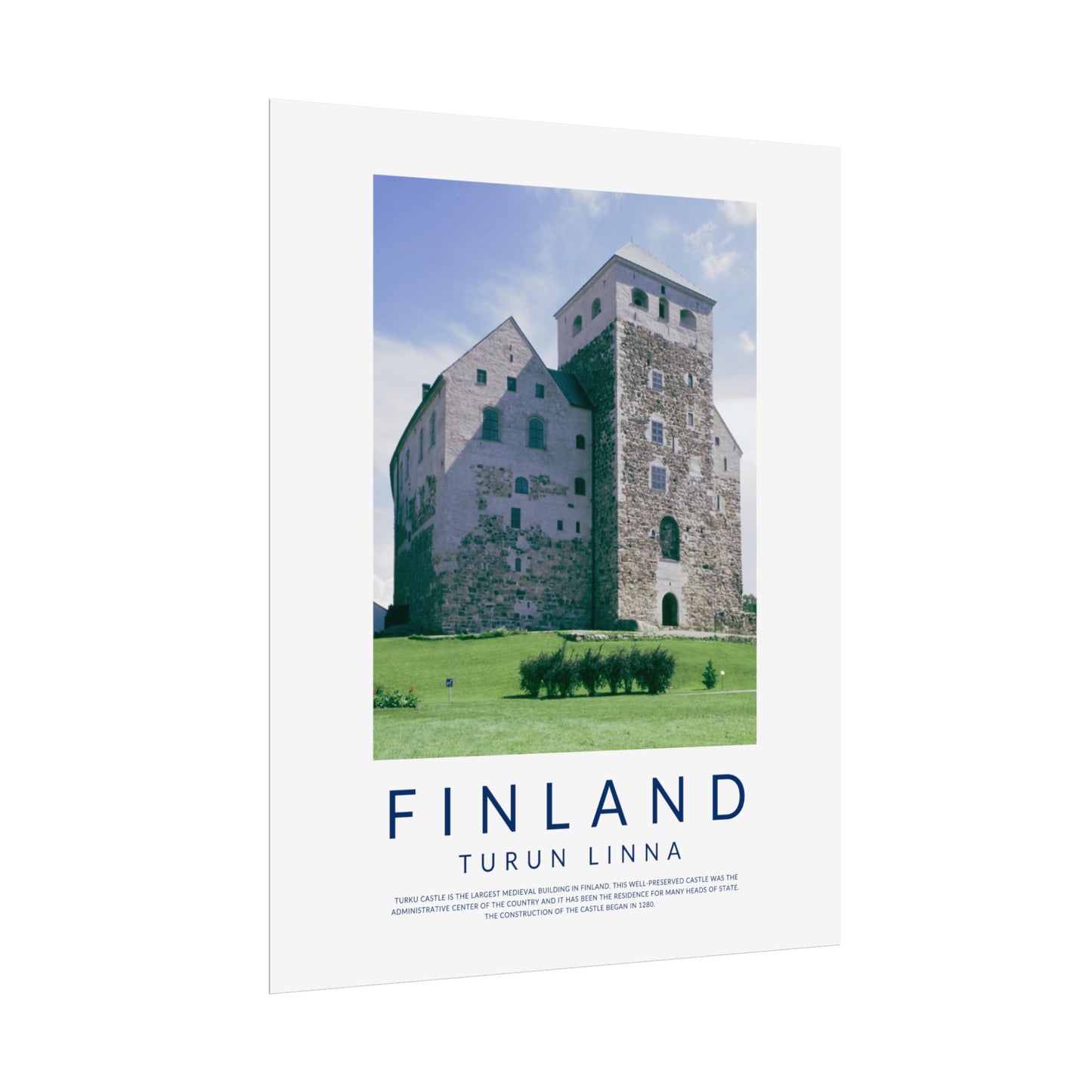 Finland Castles: Turun Linna Poster