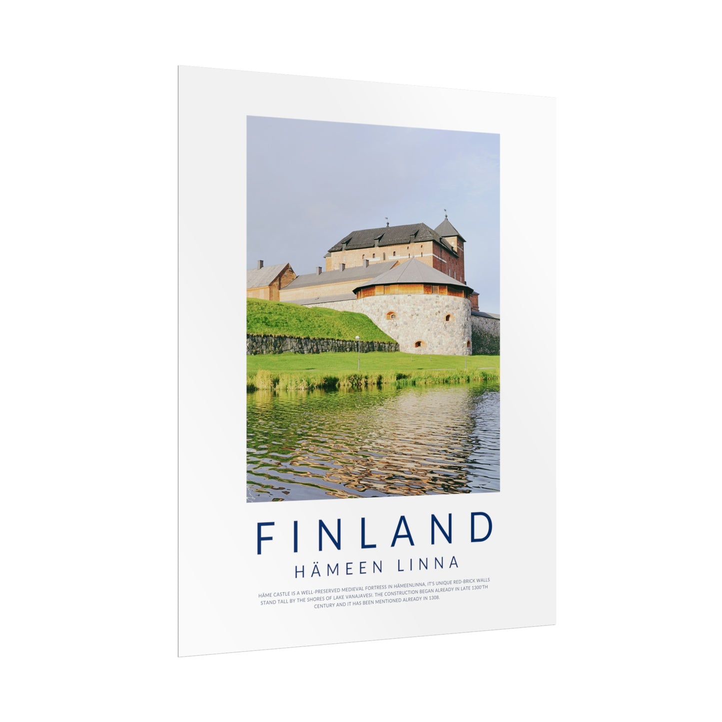 Finland Castles: Hämeen Linna Poster