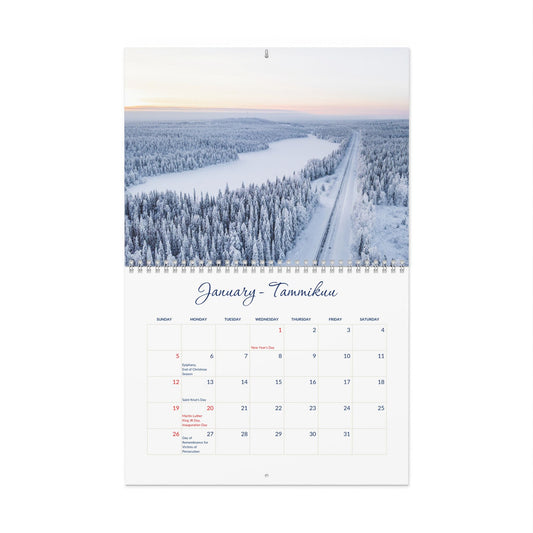 2025 Finnish Landscapes American Wall Calendar - Feels like Finland