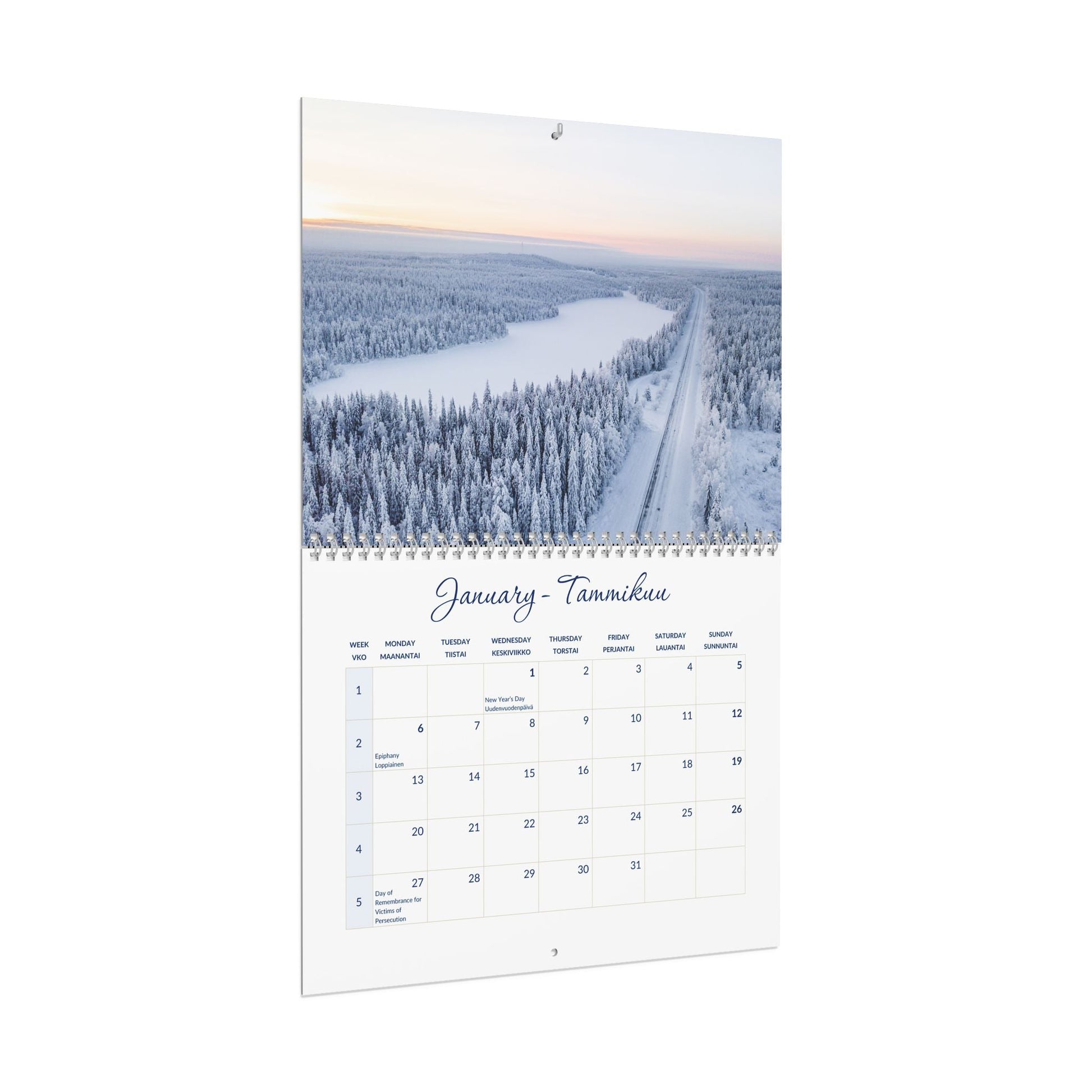 2025 Finnish Landscapes Wall Calendar - Feels like Finland