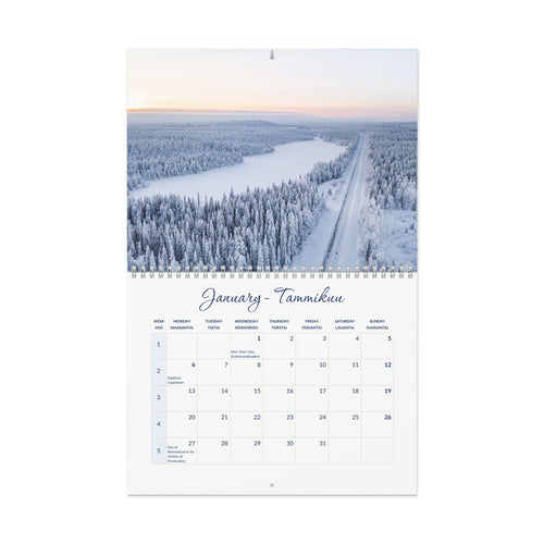 2025 Finnish Landscapes Wall Calendar