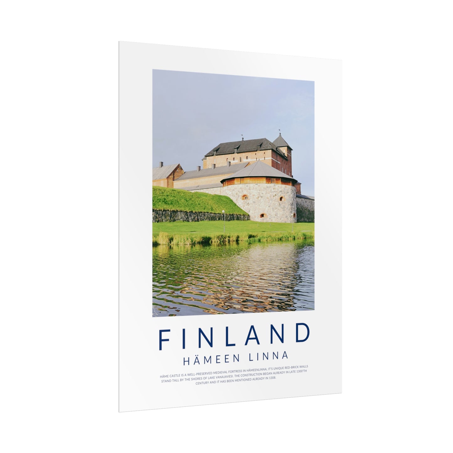 Finland Castles: Hämeen Linna Poster