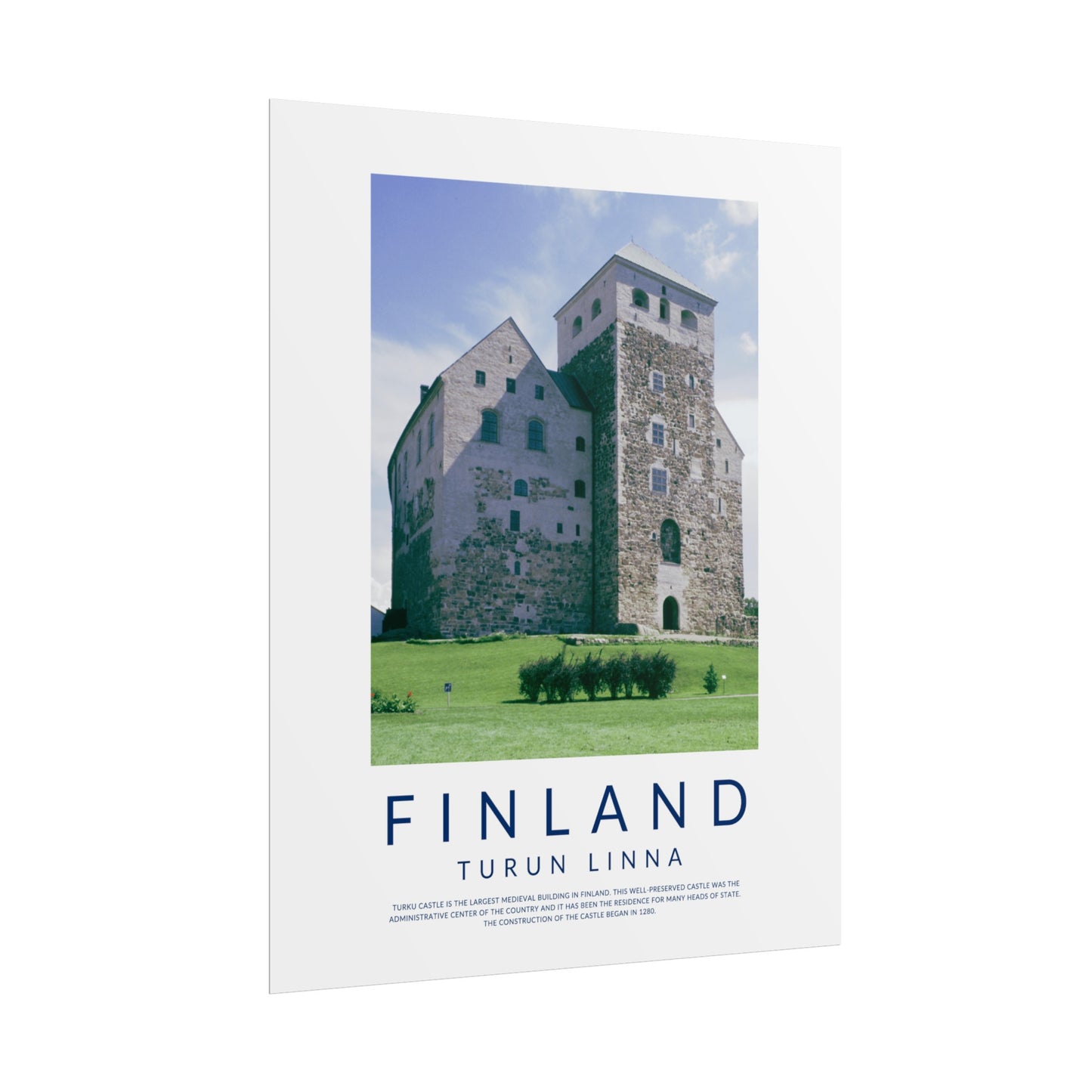 Finland Castles: Turun Linna Poster