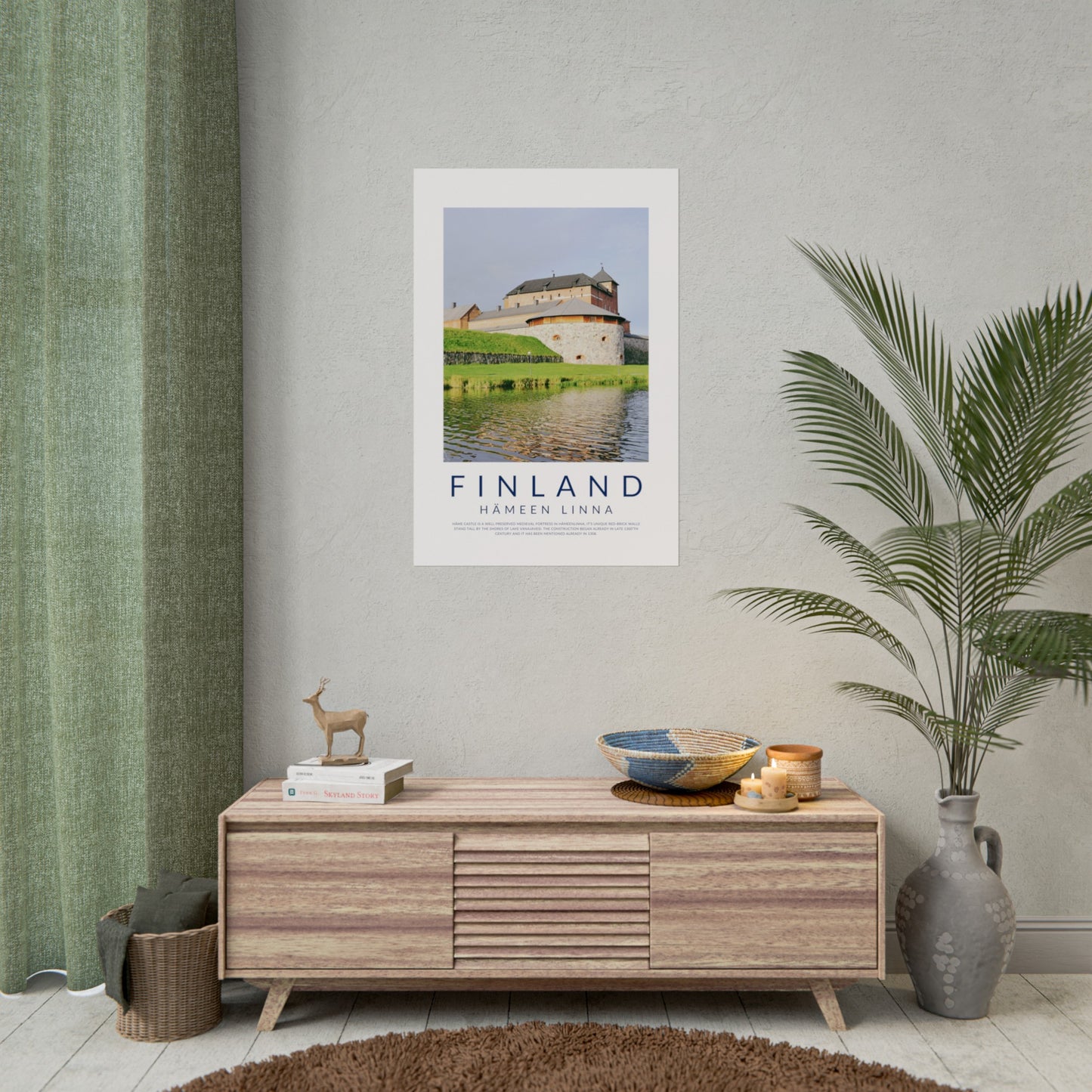 Finland Castles: Hämeen Linna Poster