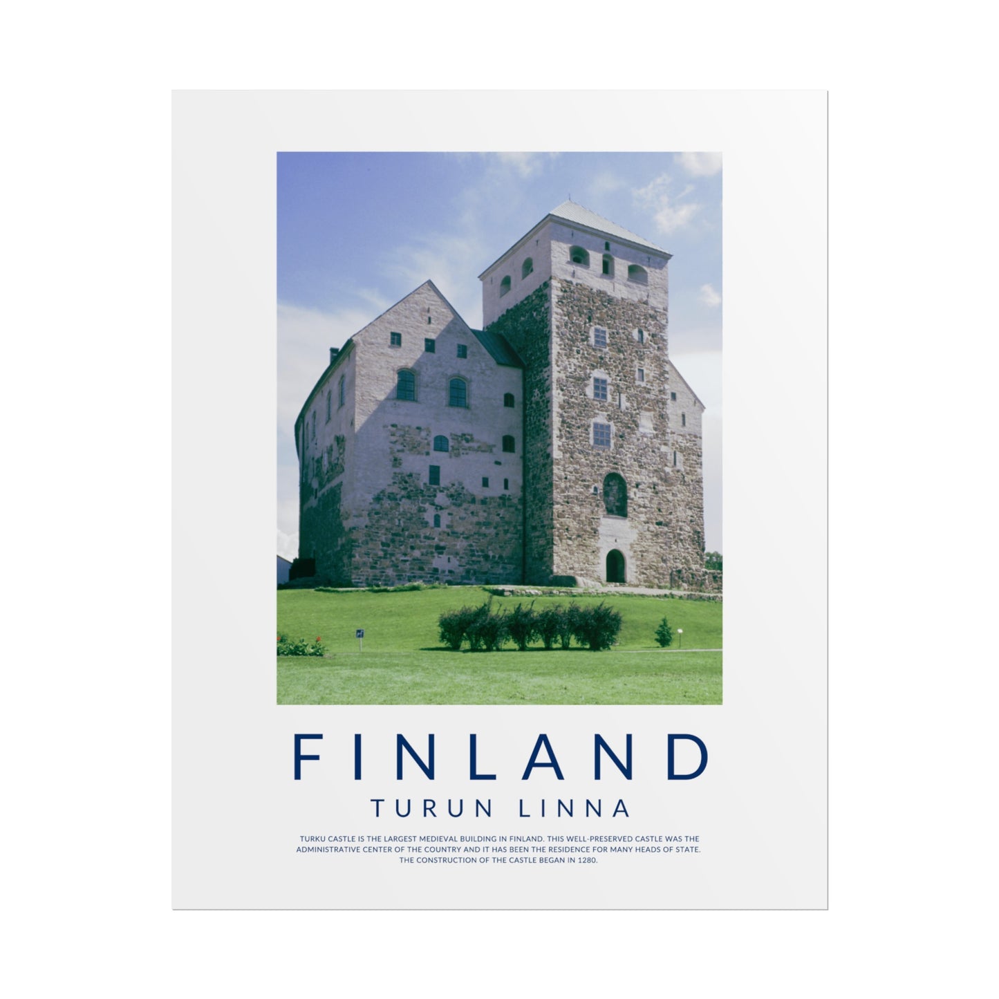 Finland Castles: Turun Linna Poster