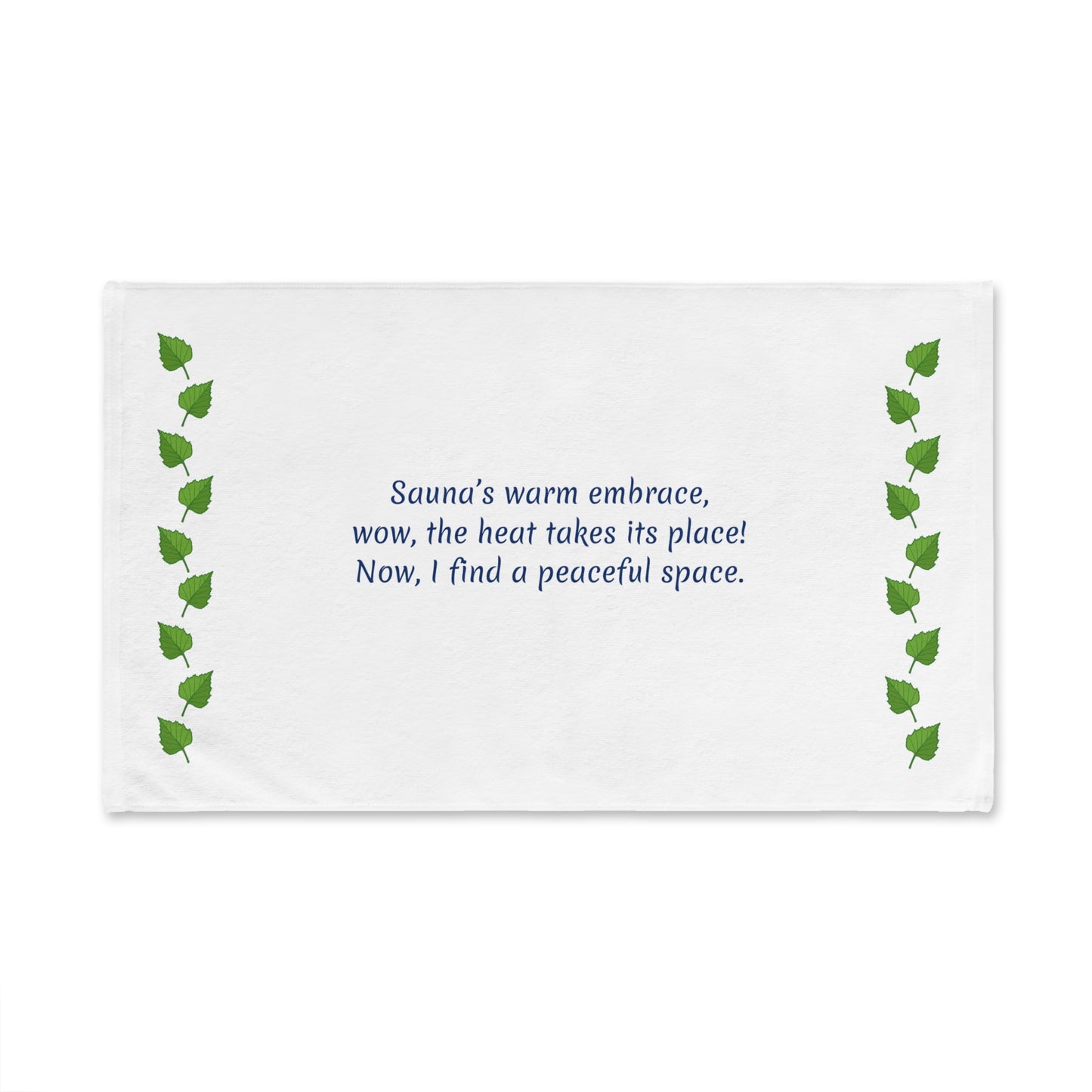 Sauna Poem Towel