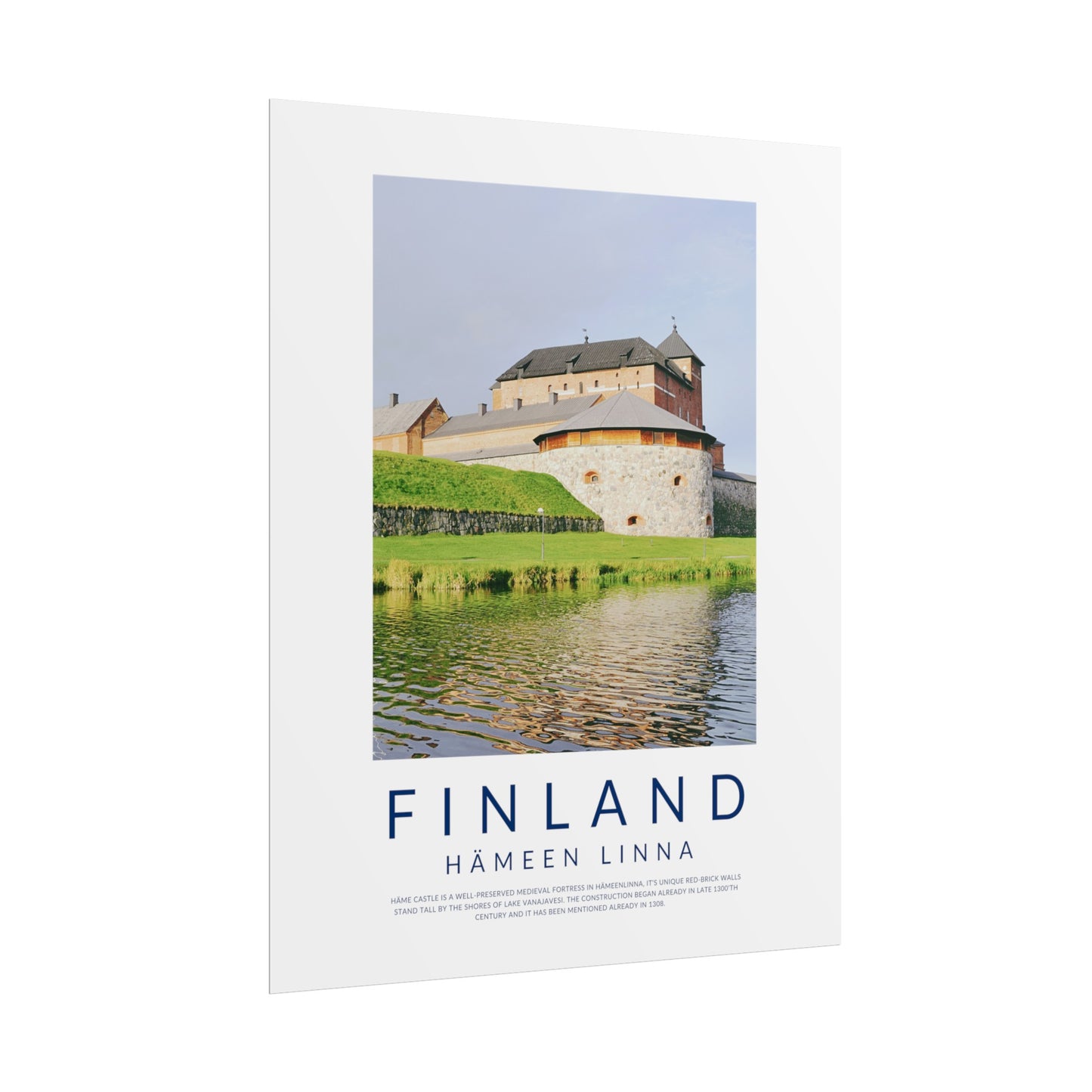 Finland Castles: Hämeen Linna Poster