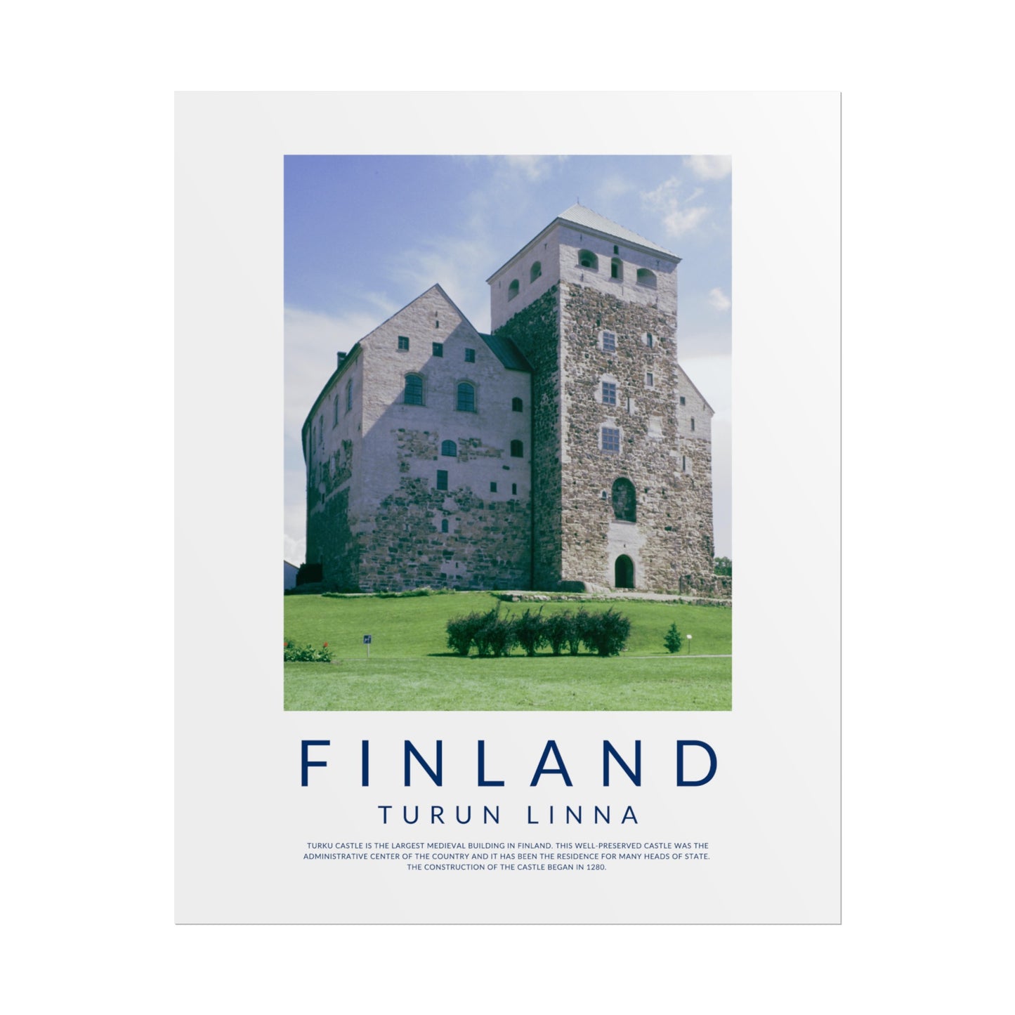 Finland Castles: Turun Linna Poster