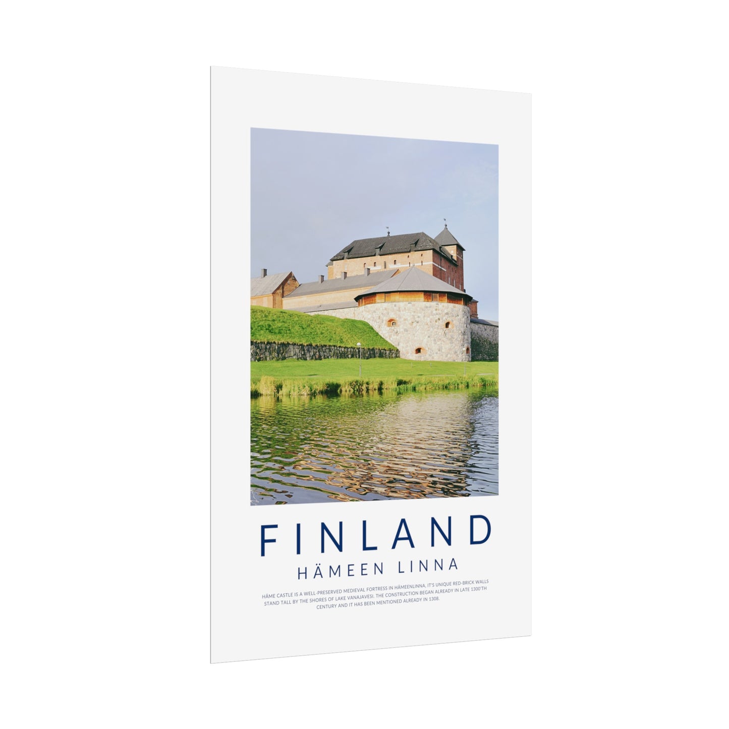 Finland Castles: Hämeen Linna Poster