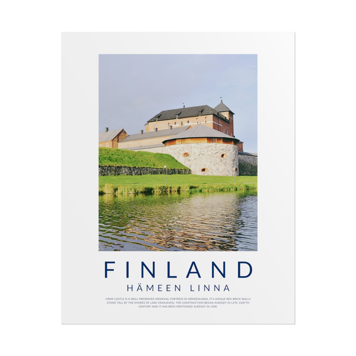 Finland Castles: Hämeen Linna Poster