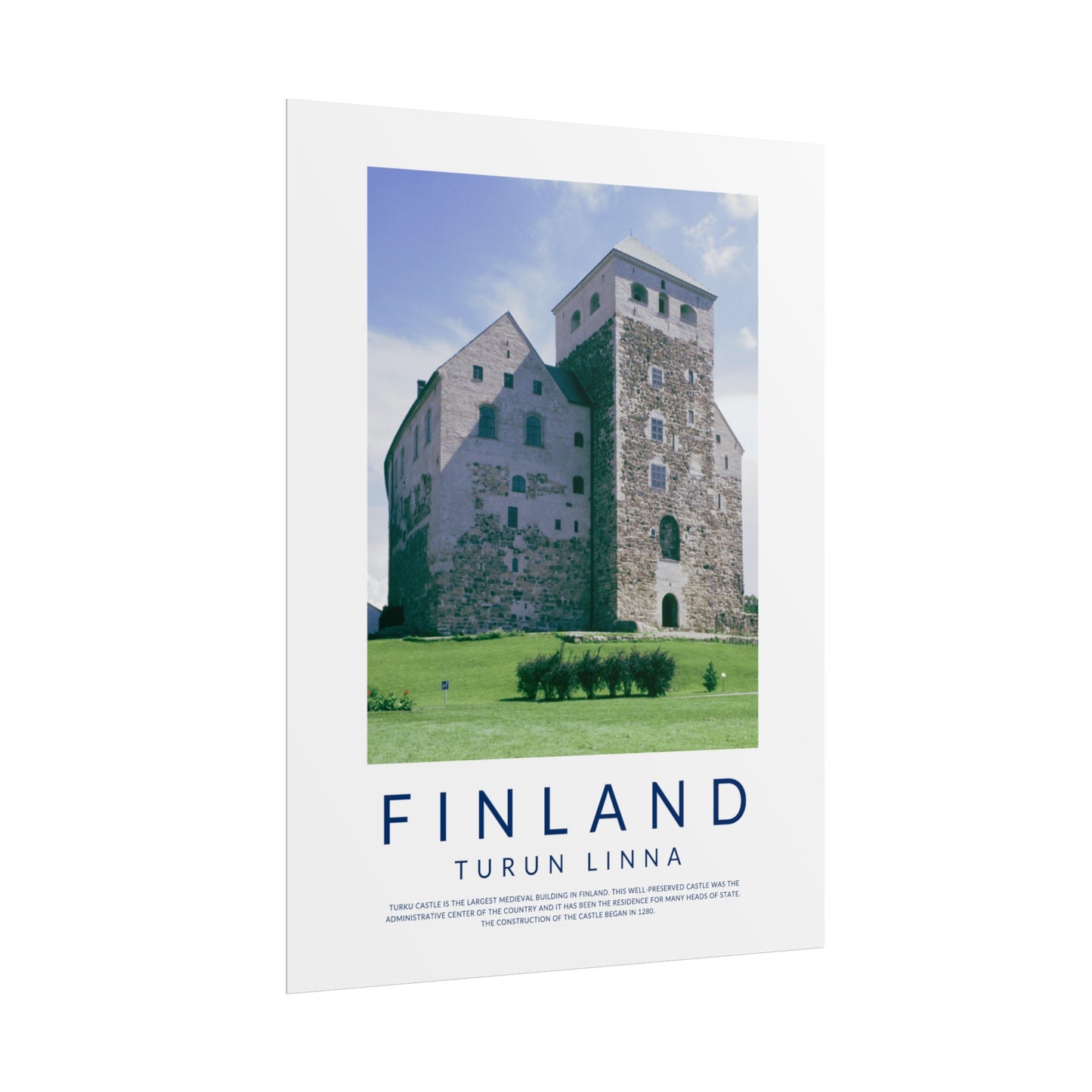 Finland Castles: Turun Linna Poster