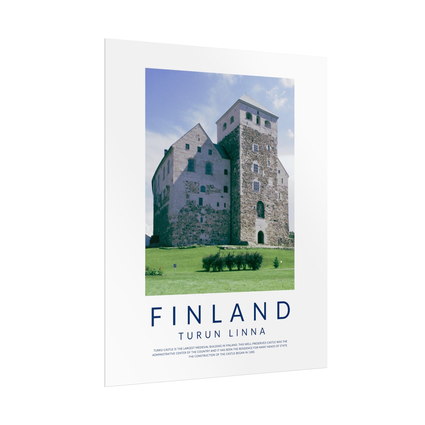 Finland Castles: Turun Linna Poster