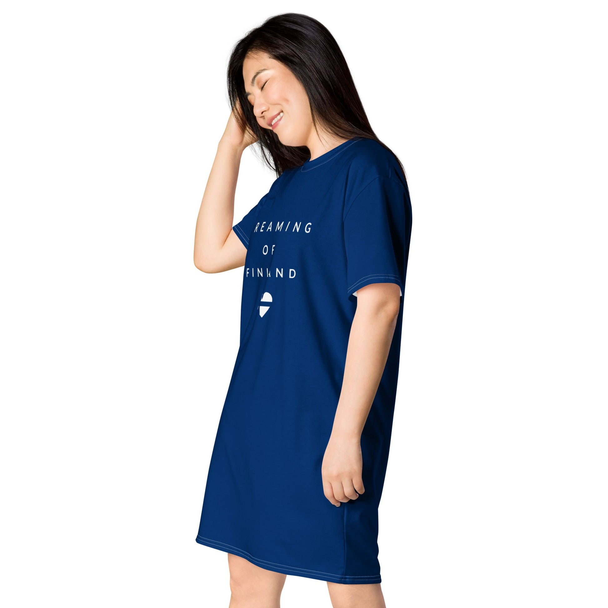 Dreaming of Finland, T-shirt dress - Feels like Finland