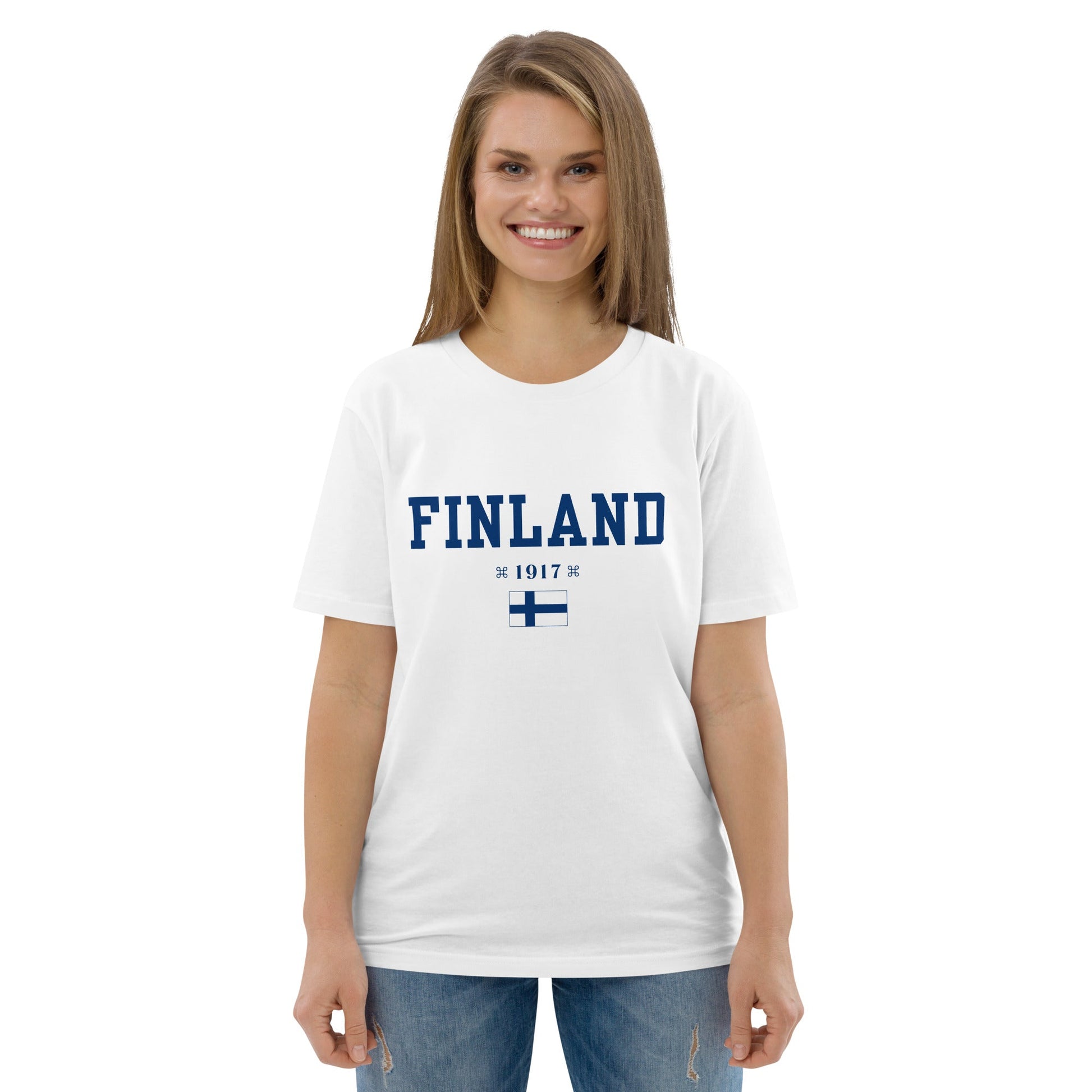 Finland 1917, Organic cotton t-shirt, unisex - Feels like Finland