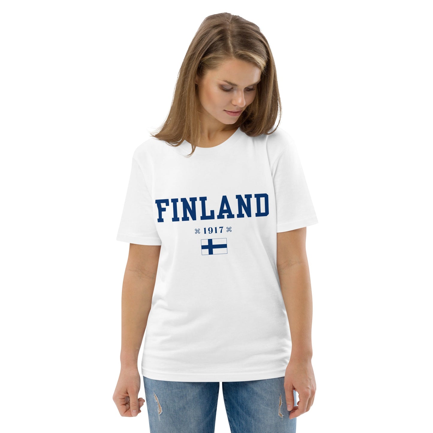 Finland 1917, Organic cotton t-shirt, unisex - Feels like Finland