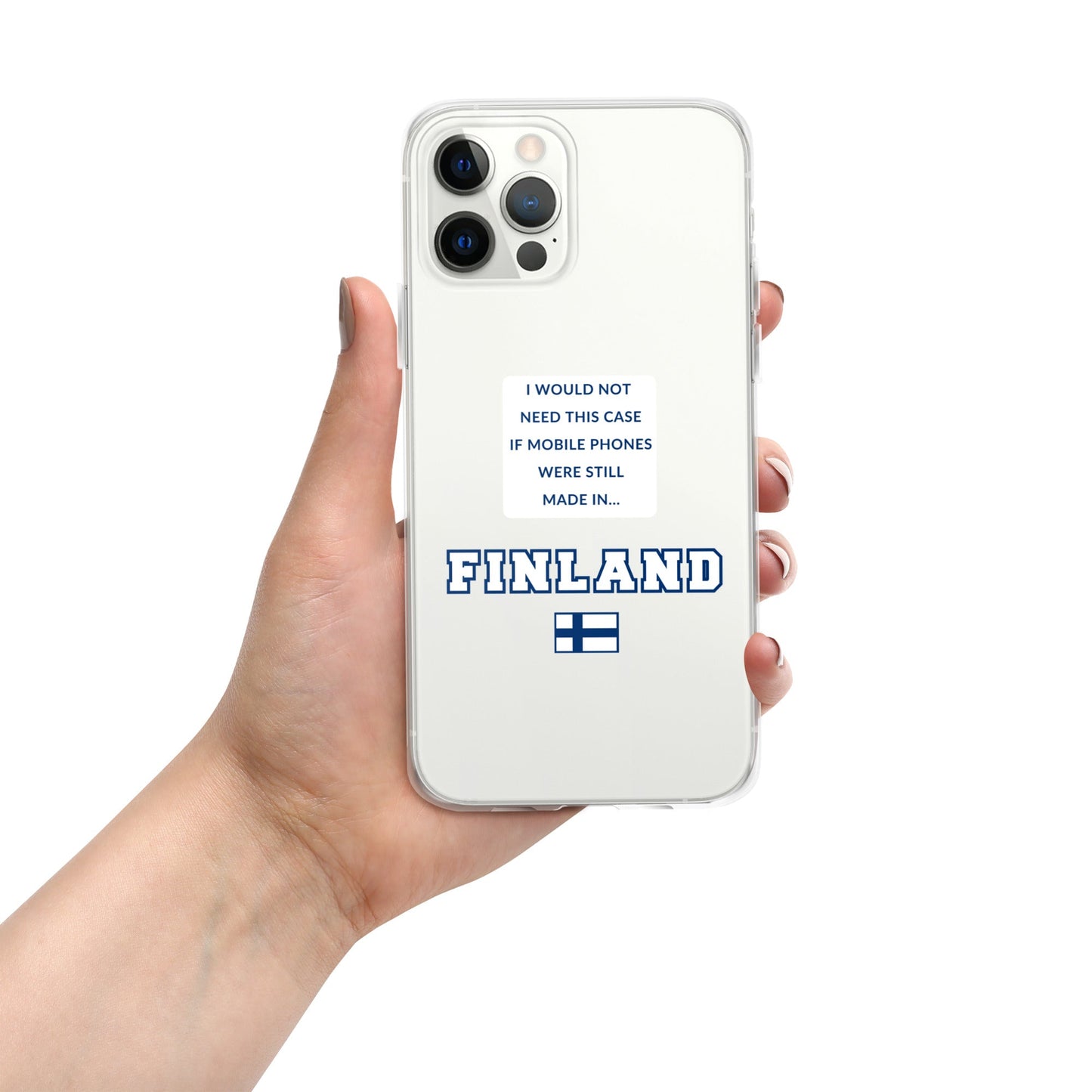 Finland Clear Case for iPhone® - Feels like Finland