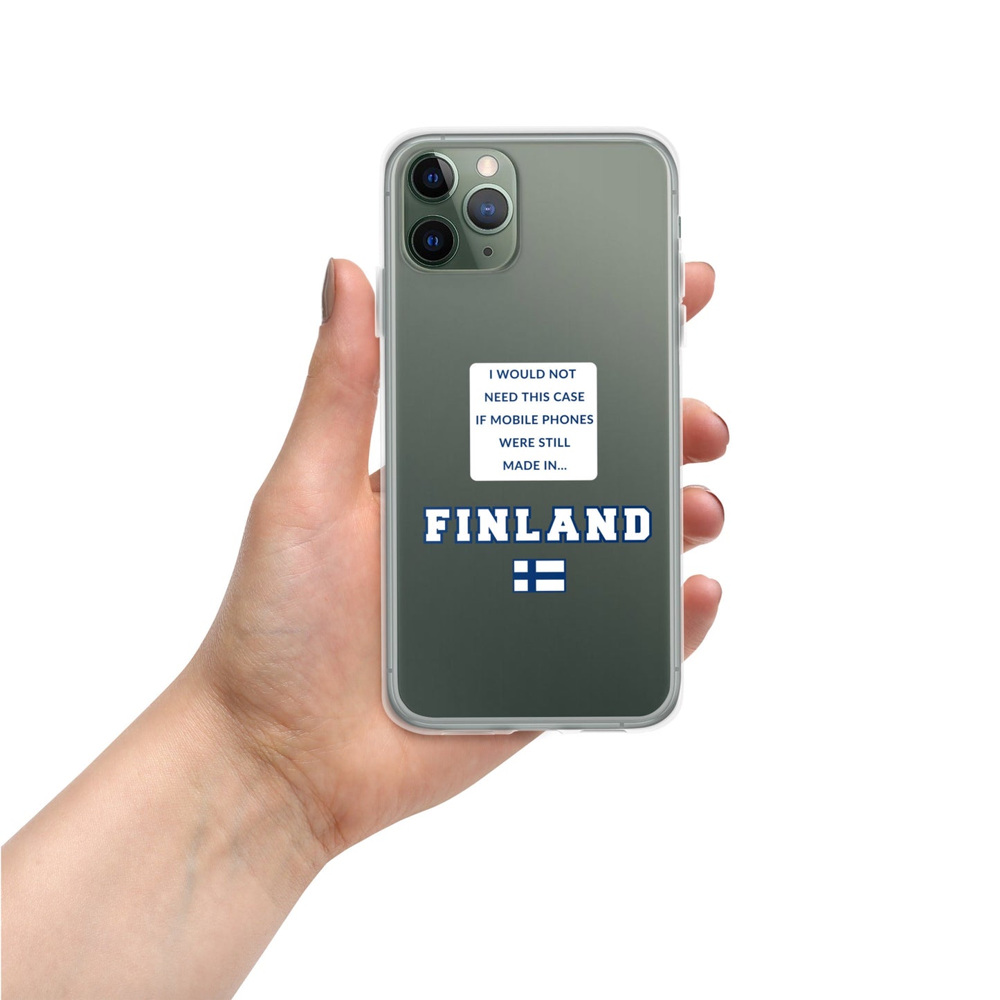 Finland Clear Case for iPhone® - Feels like Finland