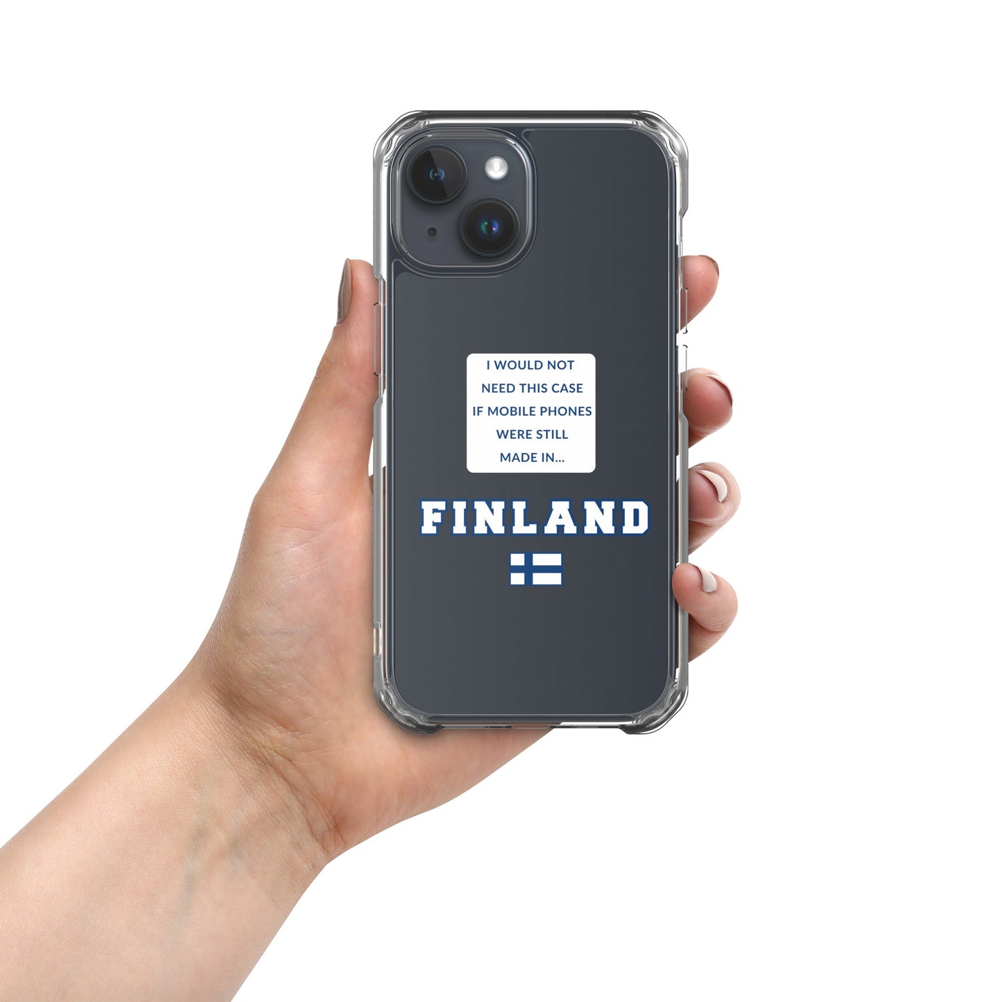 Finland Clear Case for iPhone® - Feels like Finland