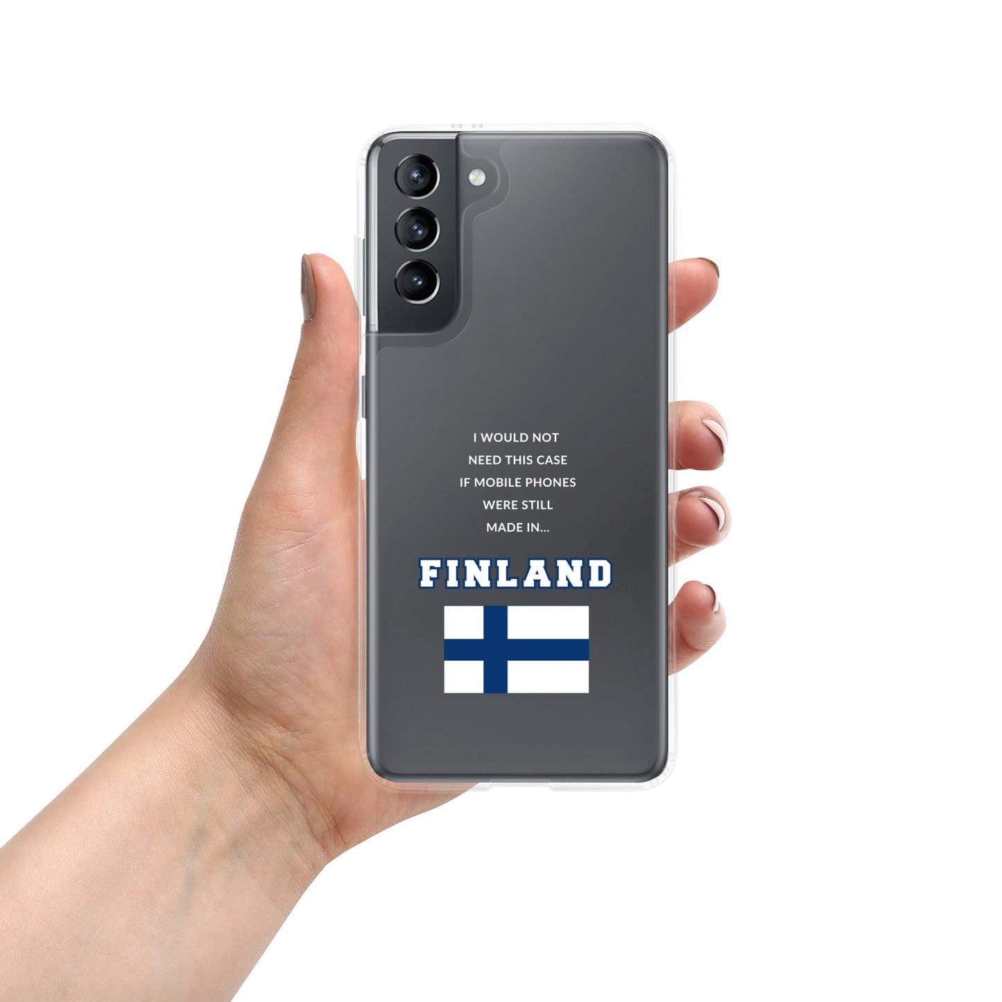 Finland Clear Case for Samsung® - Feels like Finland