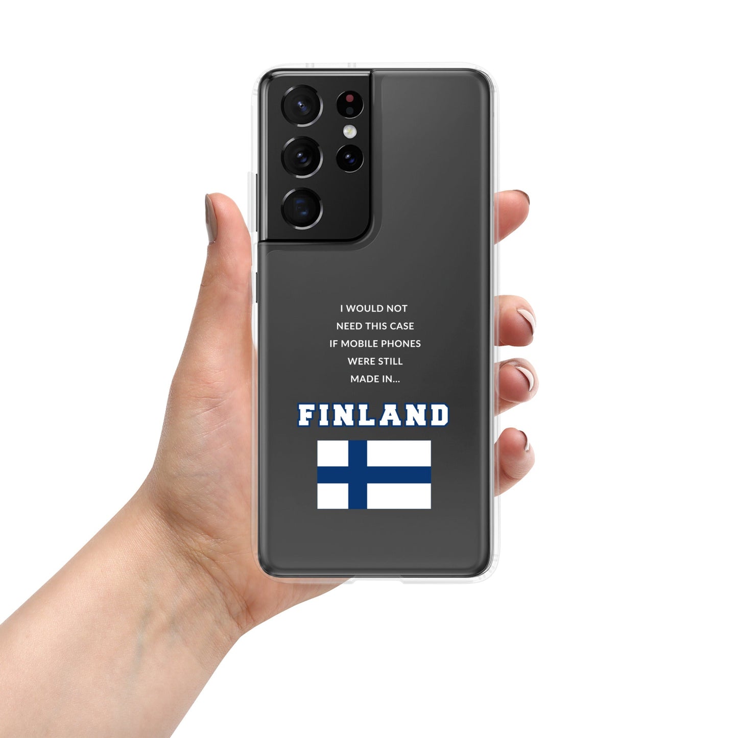 Finland Clear Case for Samsung® - Feels like Finland