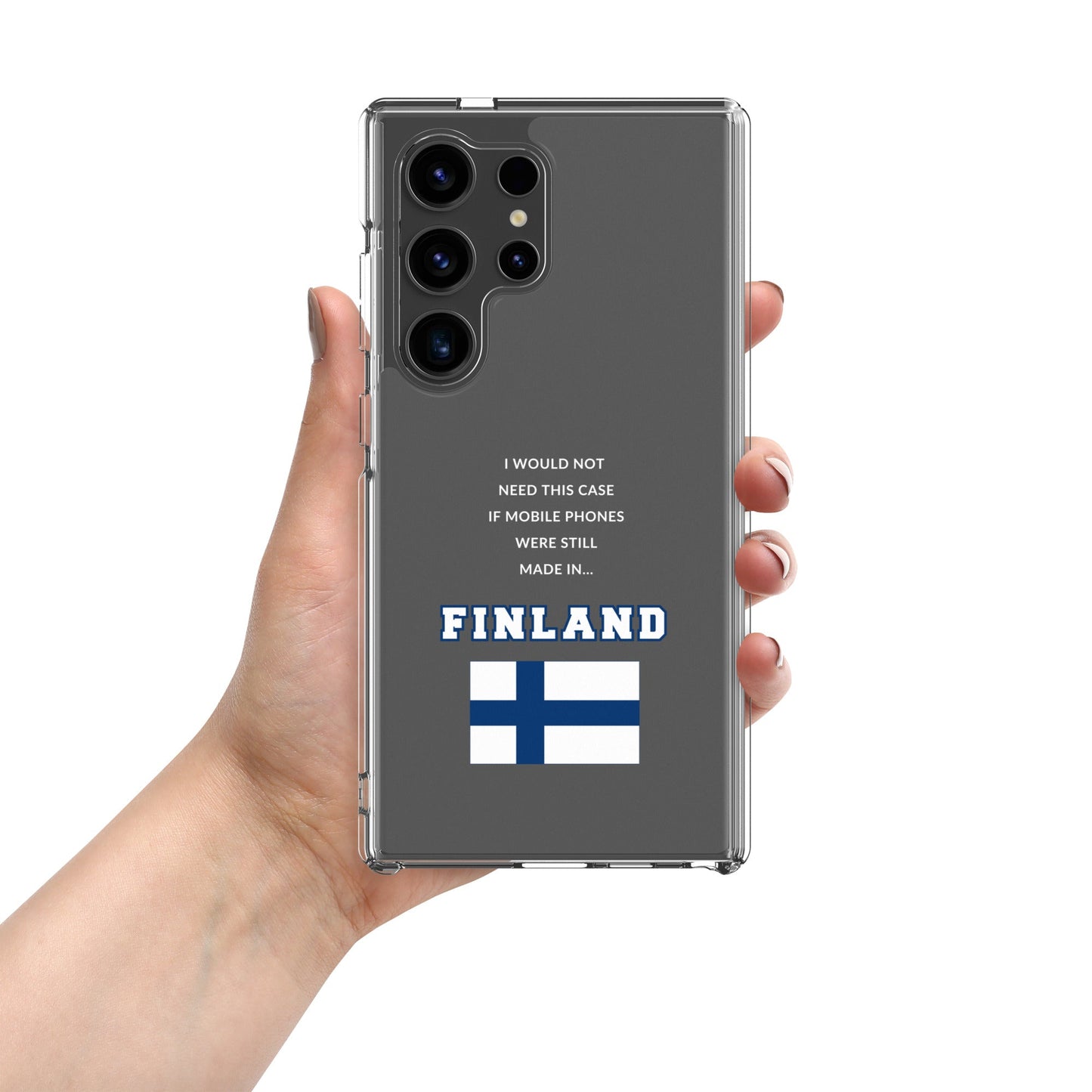 Finland Clear Case for Samsung® - Feels like Finland