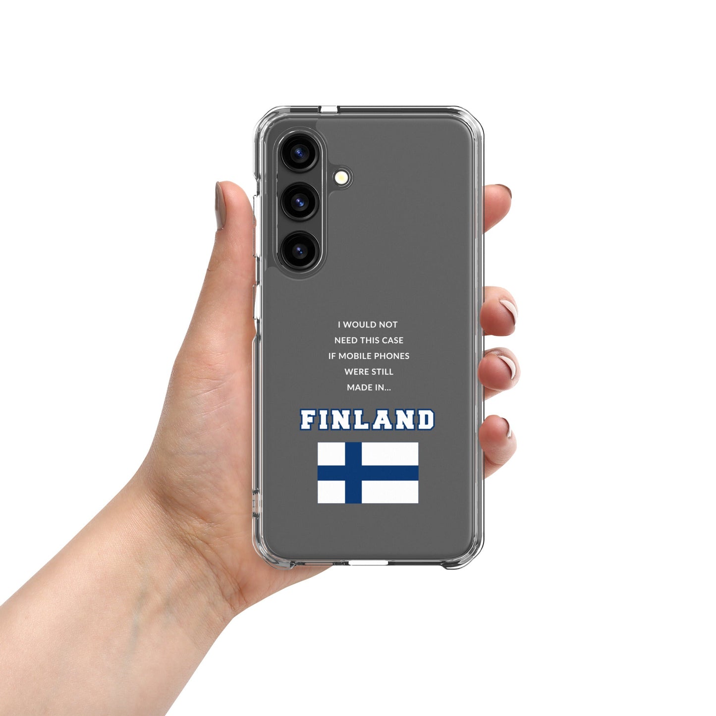 Finland Clear Case for Samsung® - Feels like Finland