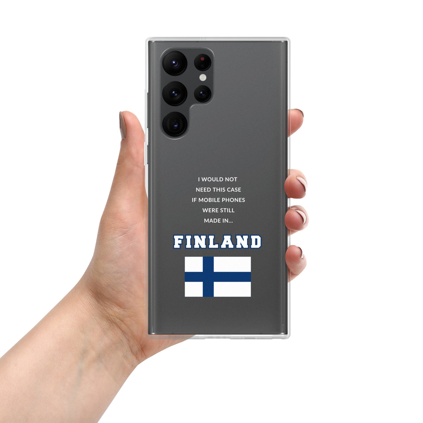 Finland Clear Case for Samsung® - Feels like Finland