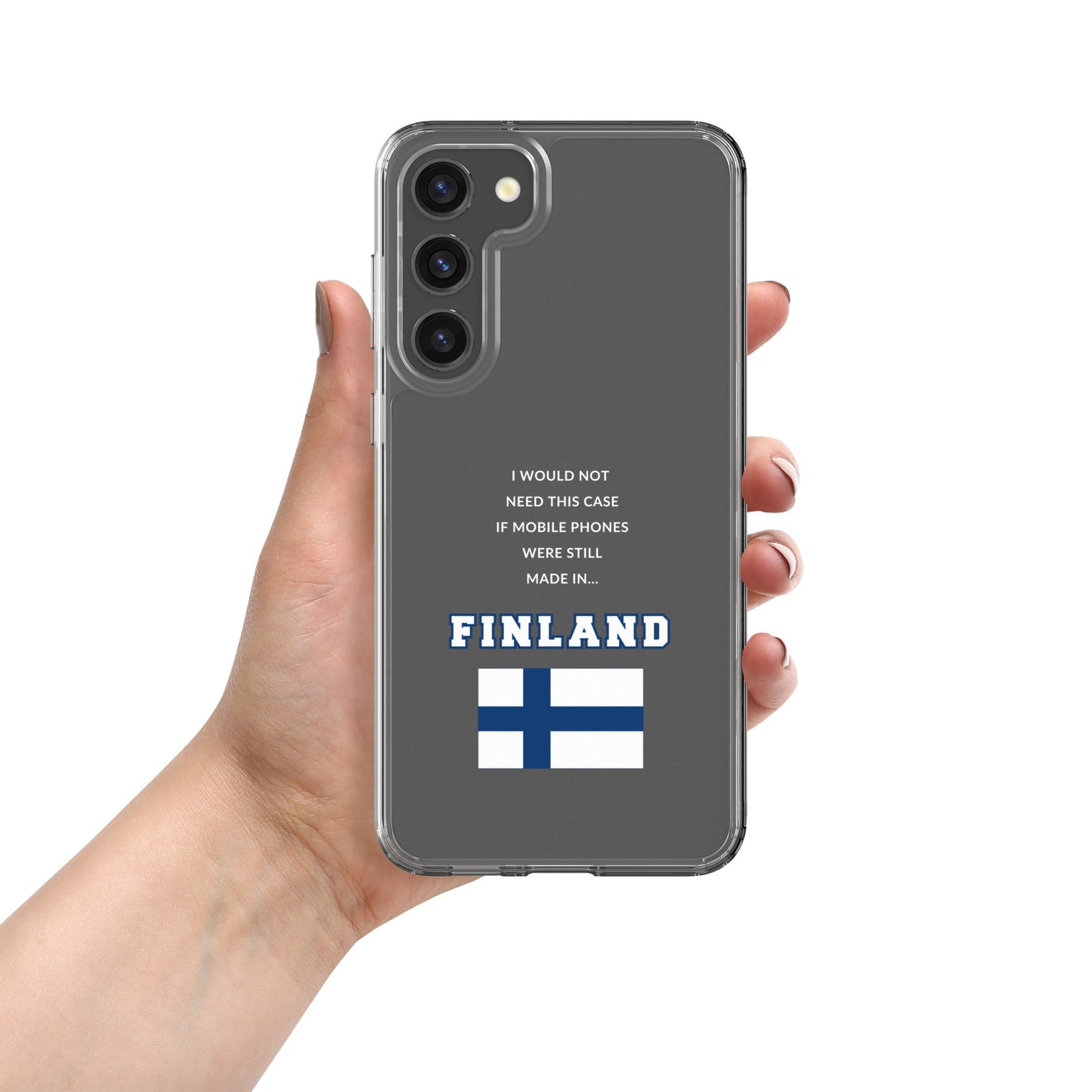 Finland Clear Case for Samsung® - Feels like Finland