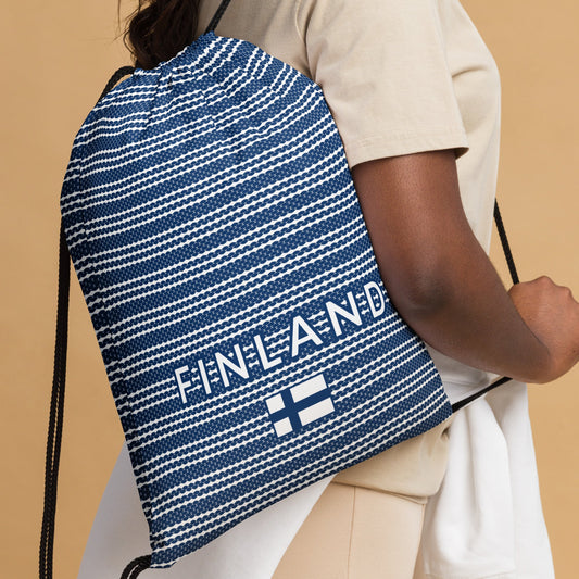 Finland Matto Suomi Drawstring bag - Feels like Finland