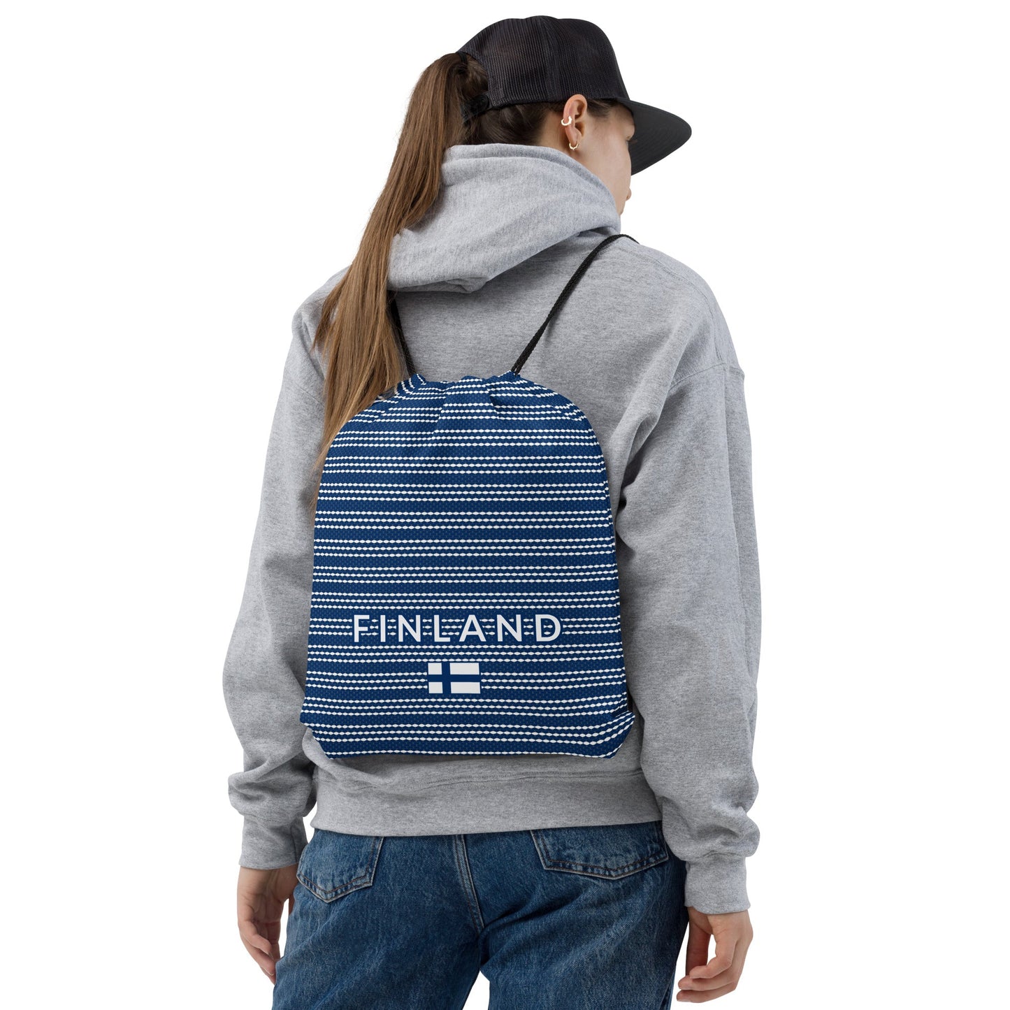 Finland Matto Suomi Drawstring bag - Feels like Finland