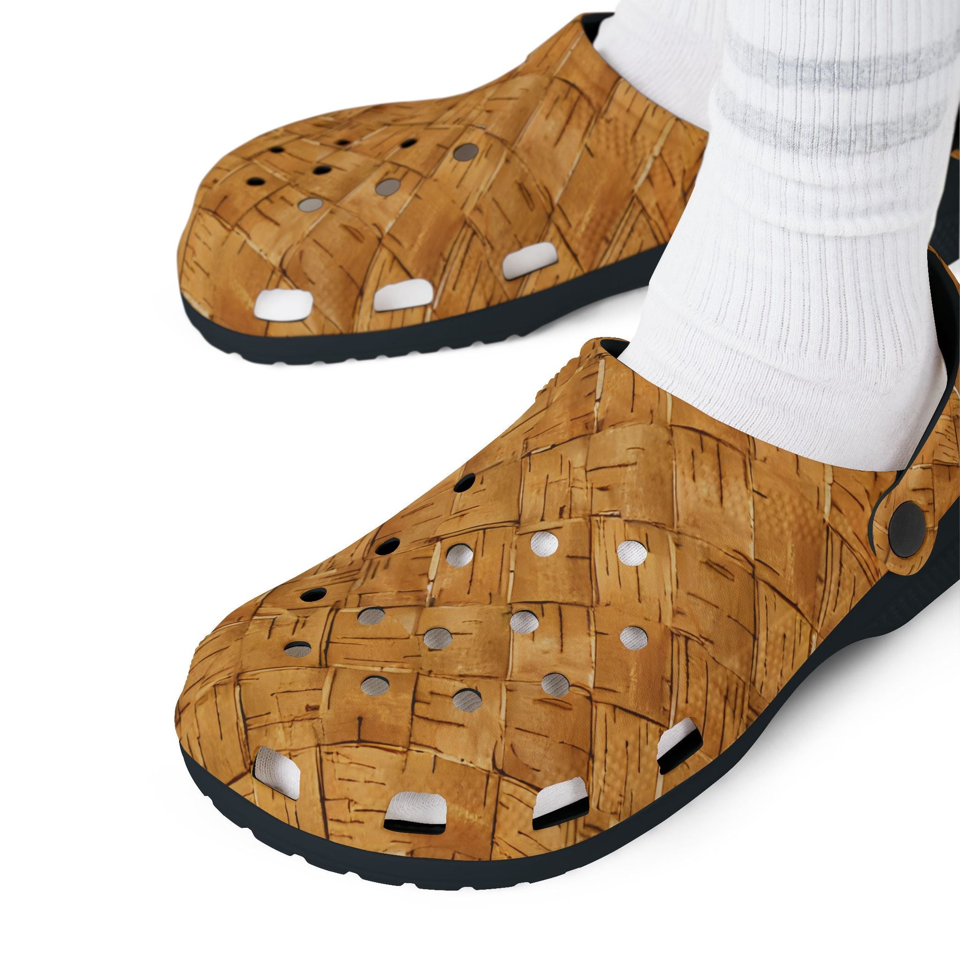 Finnish Birch Bark Soft Clogs (Tuohivirsut, unisex) - Feels like Finland