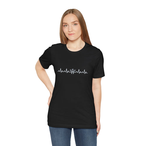 Finnish Sauna Heartbeat, Unisex T-shirt