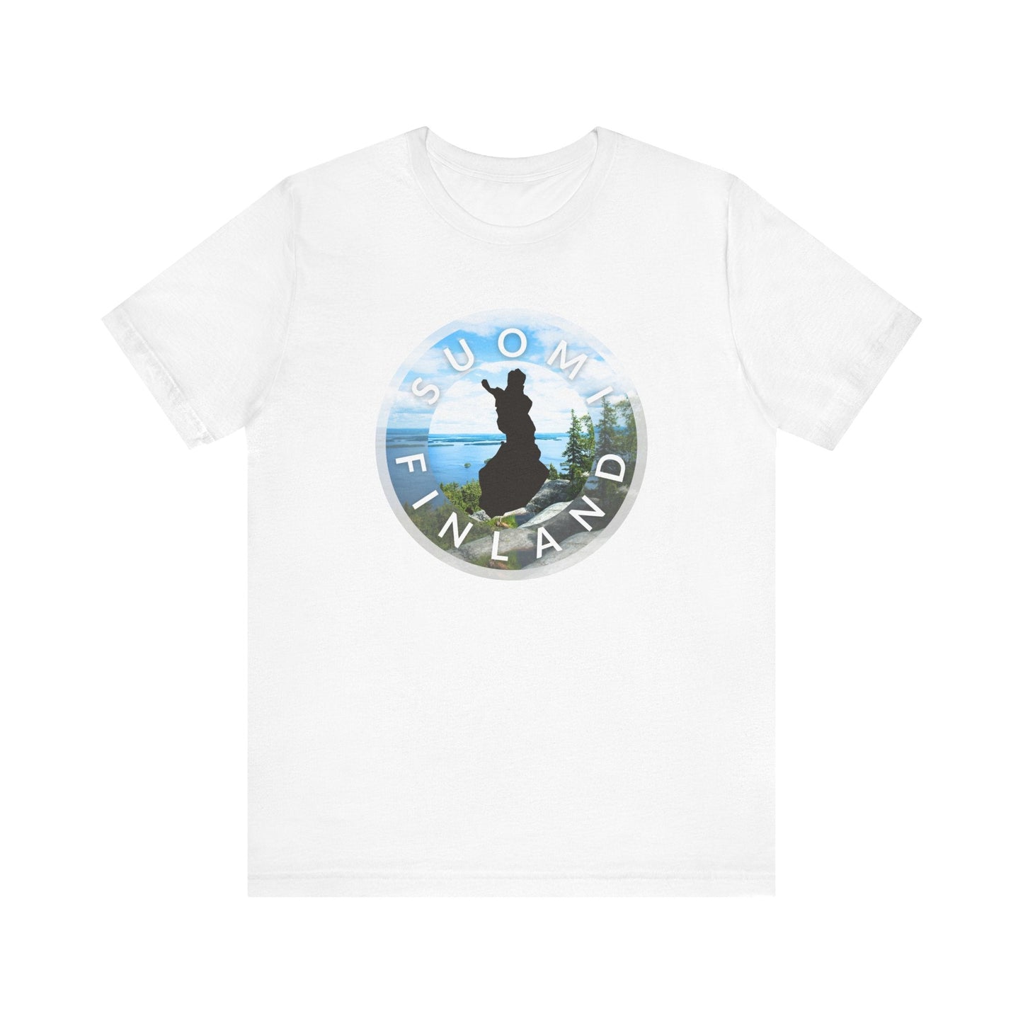 Lake view from Koli, Suomi - Finland, Unisex T-shirt - Feels like Finland