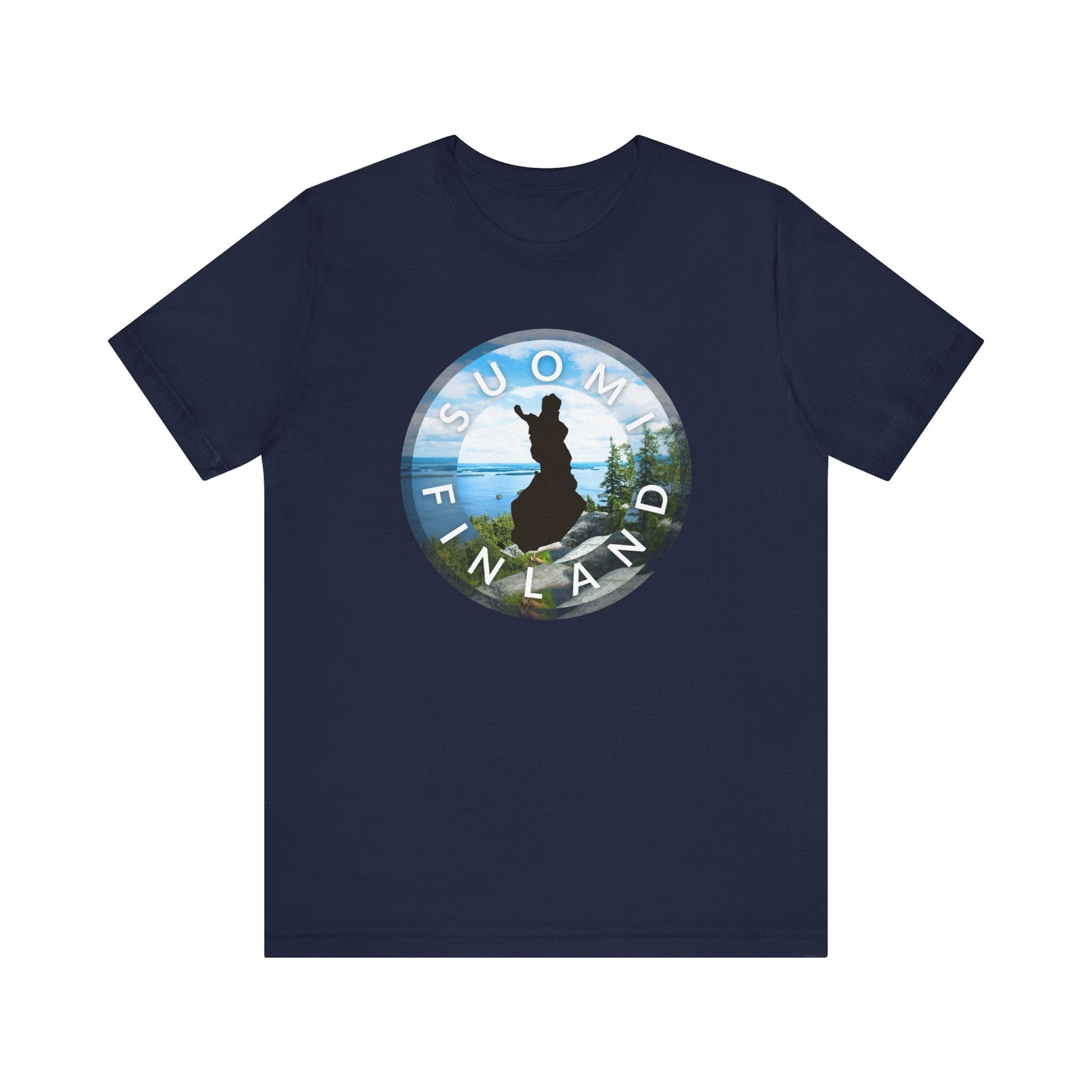 Lake view from Koli, Suomi - Finland, Unisex T-shirt - Feels like Finland